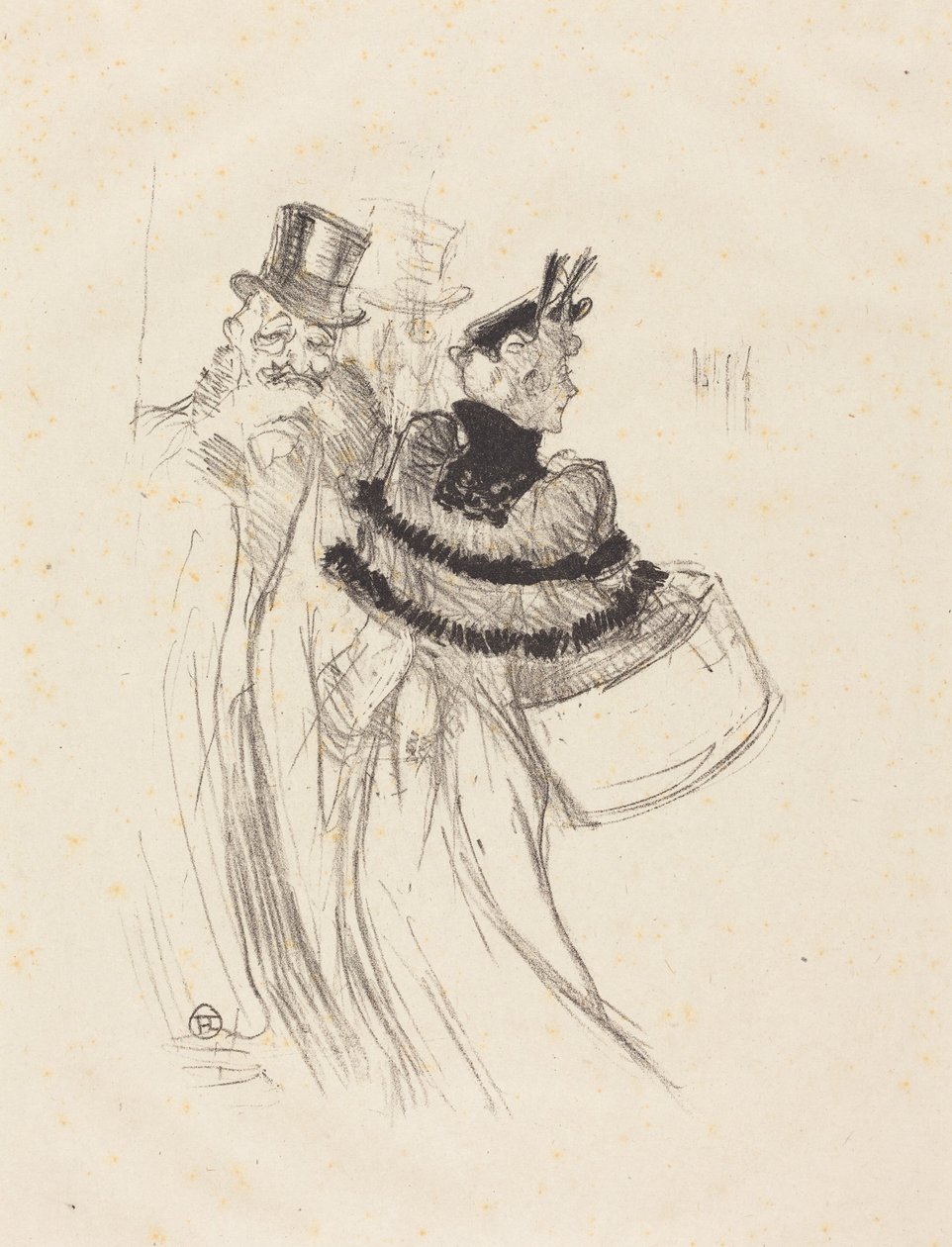 The Old Gentlemen (Vanhat herrat) tekijältä Henri de Toulouse-Lautrec