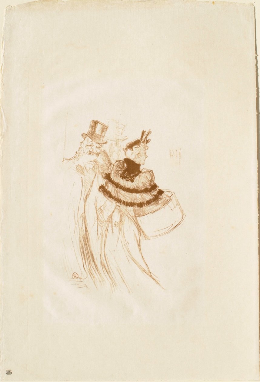 Vanhat herrat tekijältä Henri de Toulouse-Lautrec