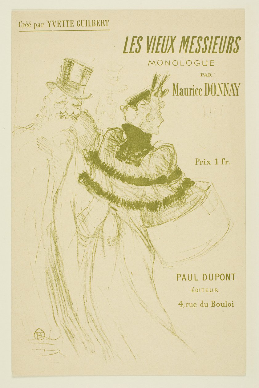 Vanhat herrat tekijältä Henri de Toulouse-Lautrec