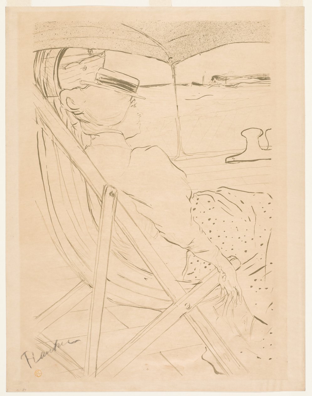 54:n matkustaja tekijältä Henri de Toulouse-Lautrec