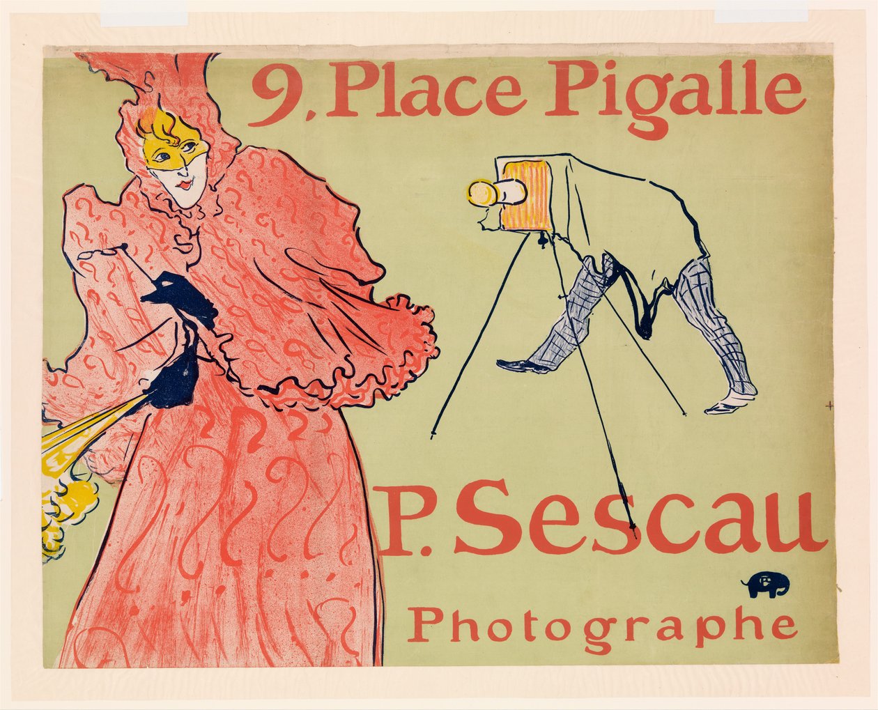 Der Fotograf Sescau tekijältä Henri de Toulouse-Lautrec