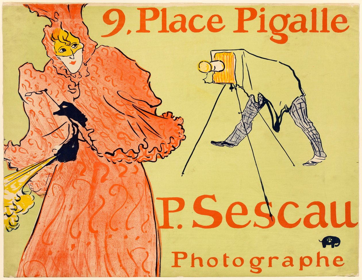 Valokuvaaja Sescau tekijältä Henri de Toulouse-Lautrec