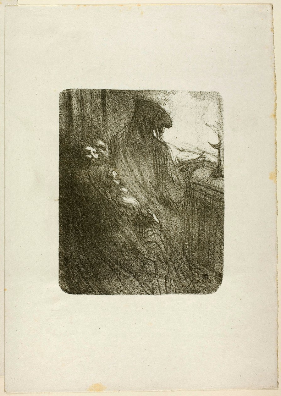 Puolan juutalaisten rukous, Au Pied du Sinaïsta tekijältä Henri de Toulouse-Lautrec