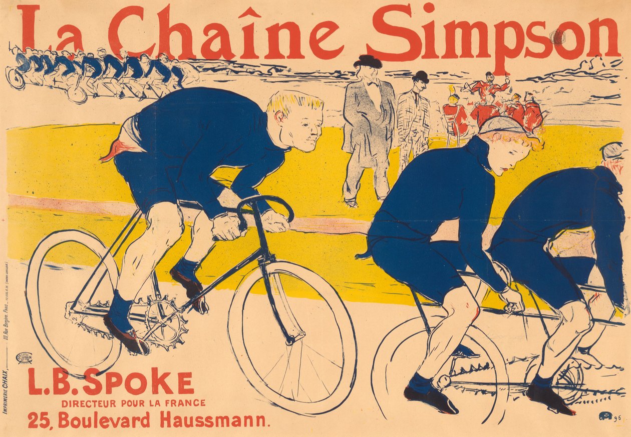 Simpsonin ketju tekijältä Henri de Toulouse-Lautrec