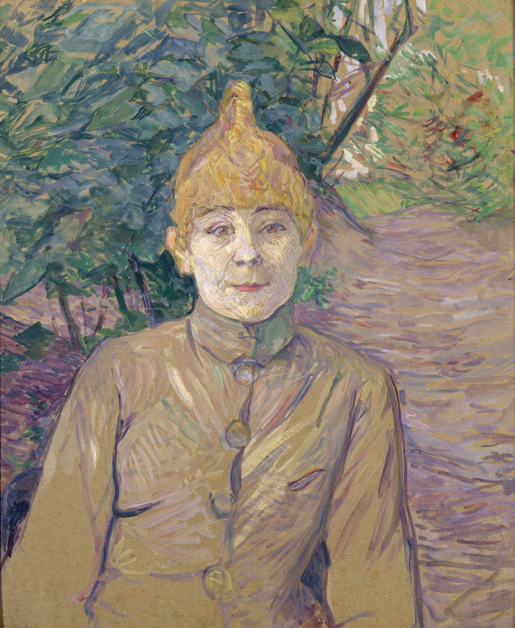 The Streetwalker, n. 1890-1891 (öljy pahville) tekijältä Henri de Toulouse Lautrec