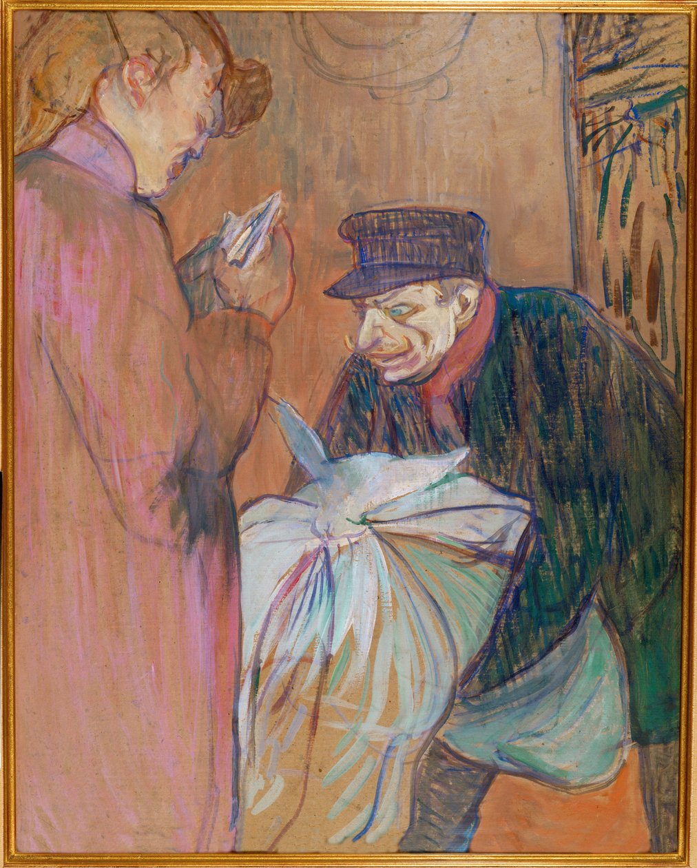Bordellin pesulanpitäjä tekijältä Henri de Toulouse-Lautrec