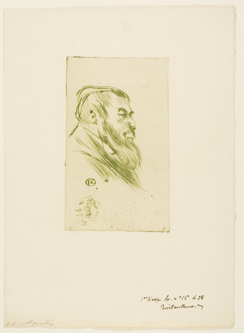 Tristan Bernard tekijältä Henri de Toulouse-Lautrec