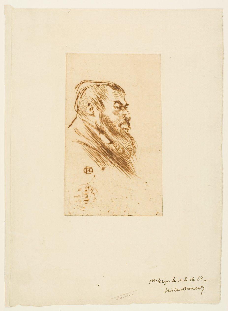 Tristan Bernard tekijältä Henri de Toulouse-Lautrec