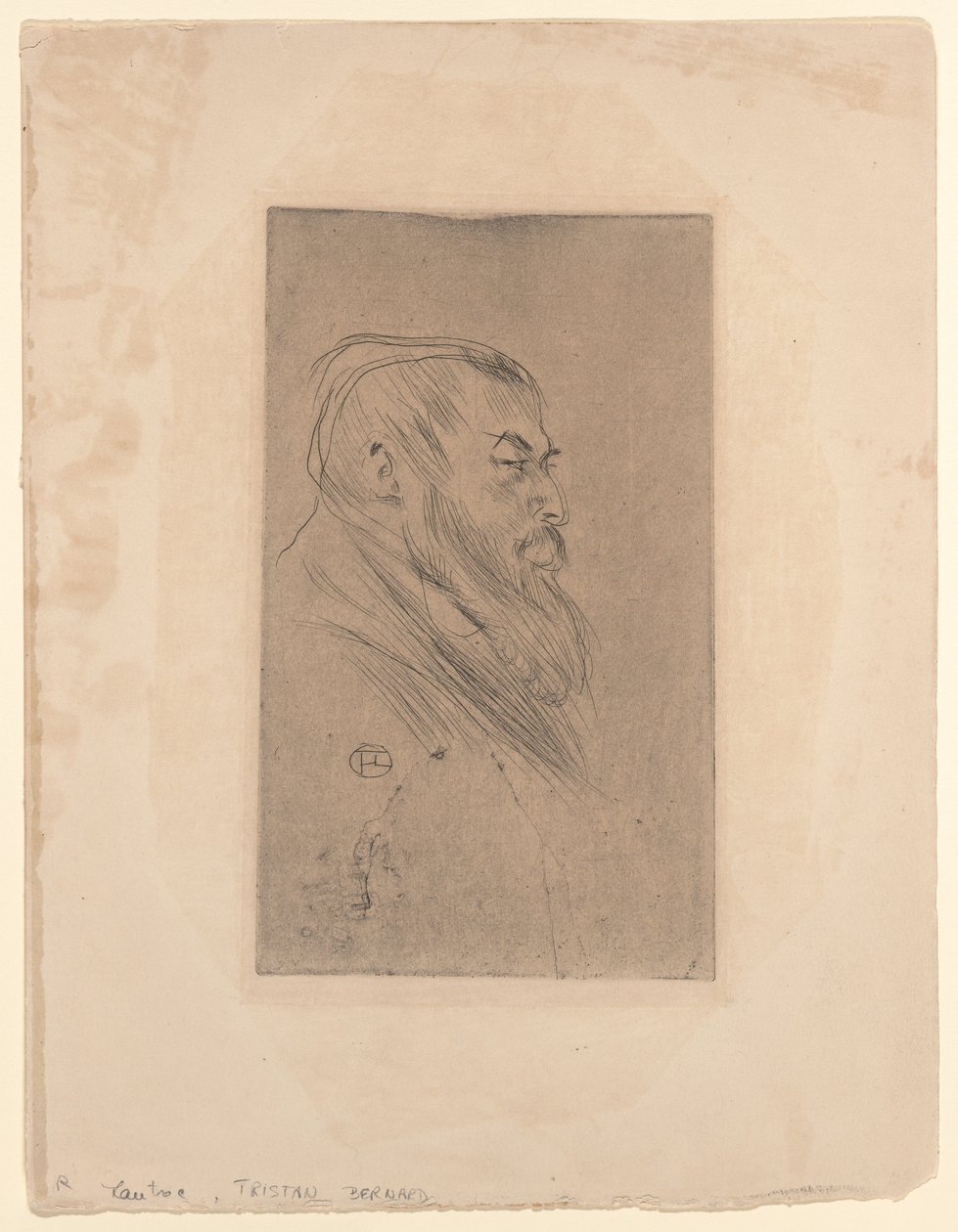 Tristan Bernard tekijältä Henri de Toulouse-Lautrec
