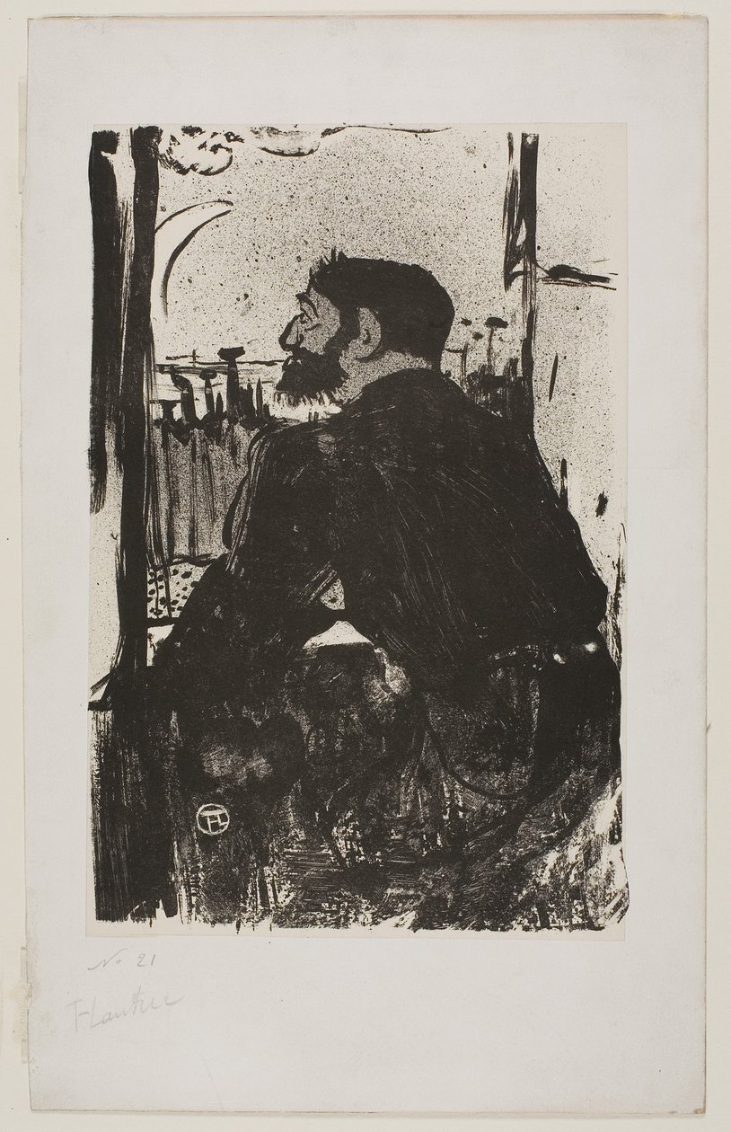 valkoinen yö tekijältä Henri de Toulouse-Lautrec