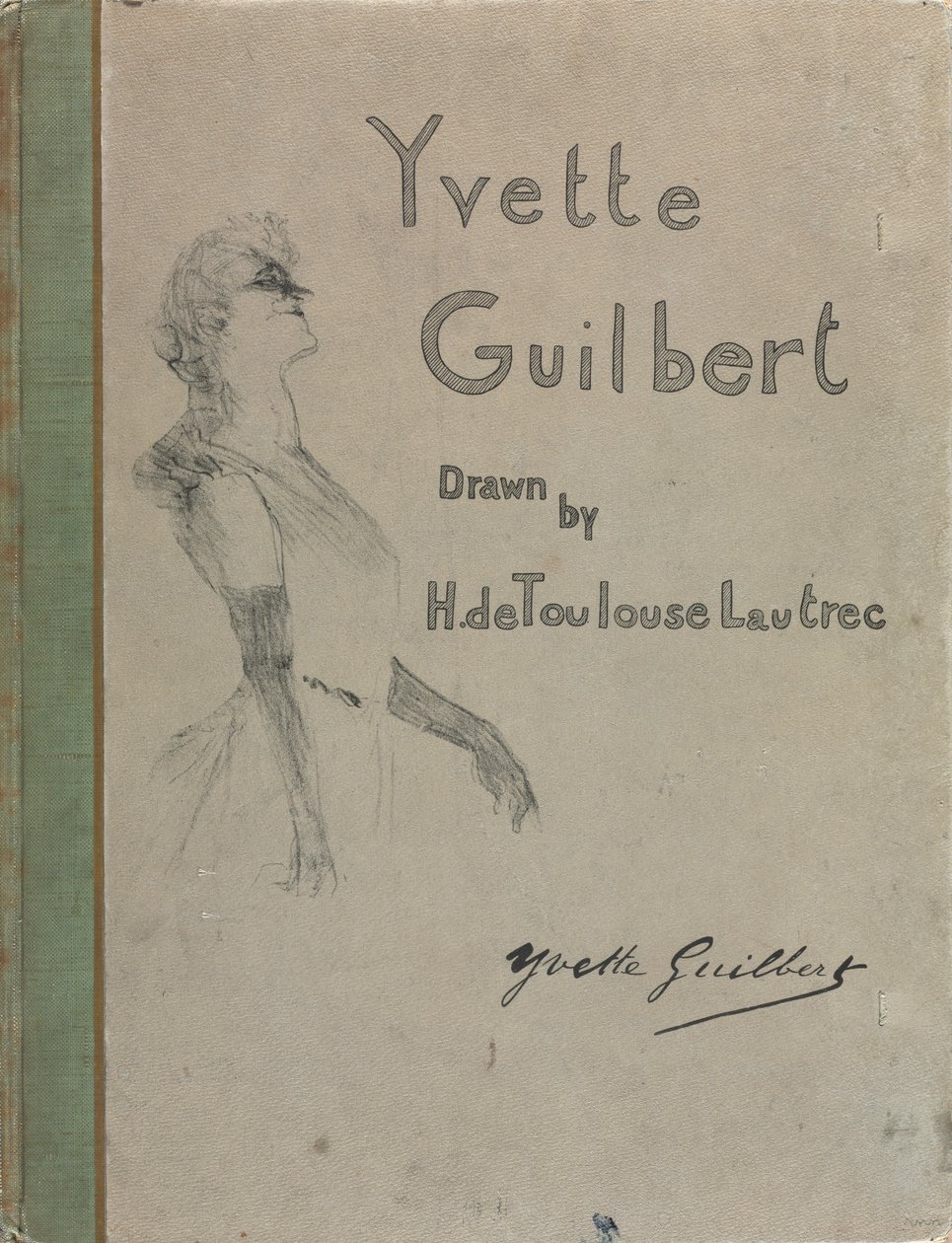 Yvette Guilbert-englanninkielinen sarja tekijältä Henri de Toulouse-Lautrec
