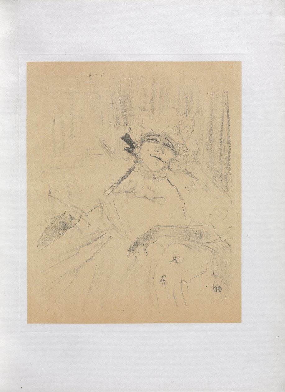 Yvette Guilbert-englanninkielinen sarja: Old Song tekijältä Henri de Toulouse-Lautrec