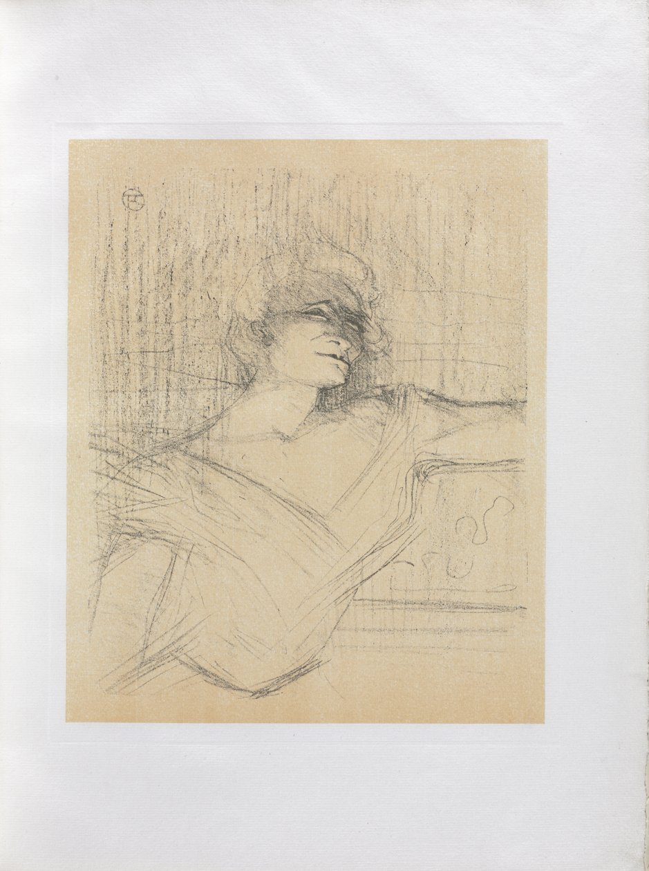 Yvette Guilbert-Englanti-sarja: Liimassa tekijältä Henri de Toulouse-Lautrec