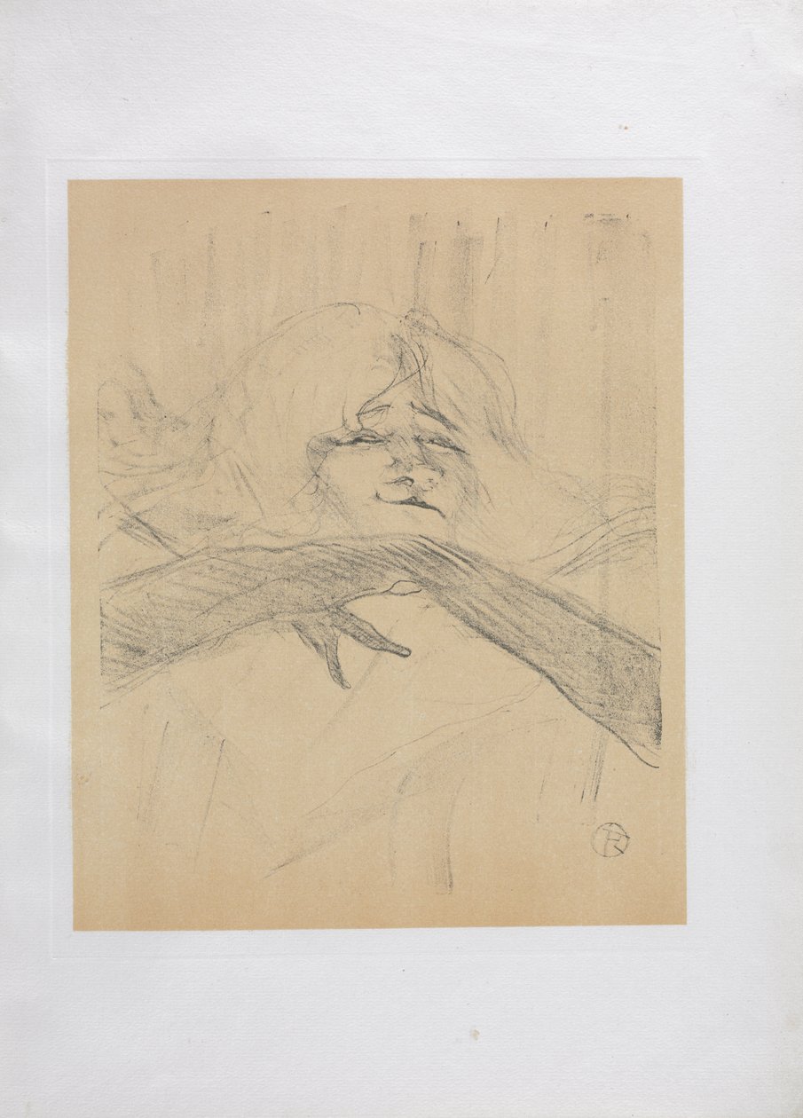 Yvette Guilbert-englanninkielinen sarja: Linger Longer Loo tekijältä Henri de Toulouse-Lautrec