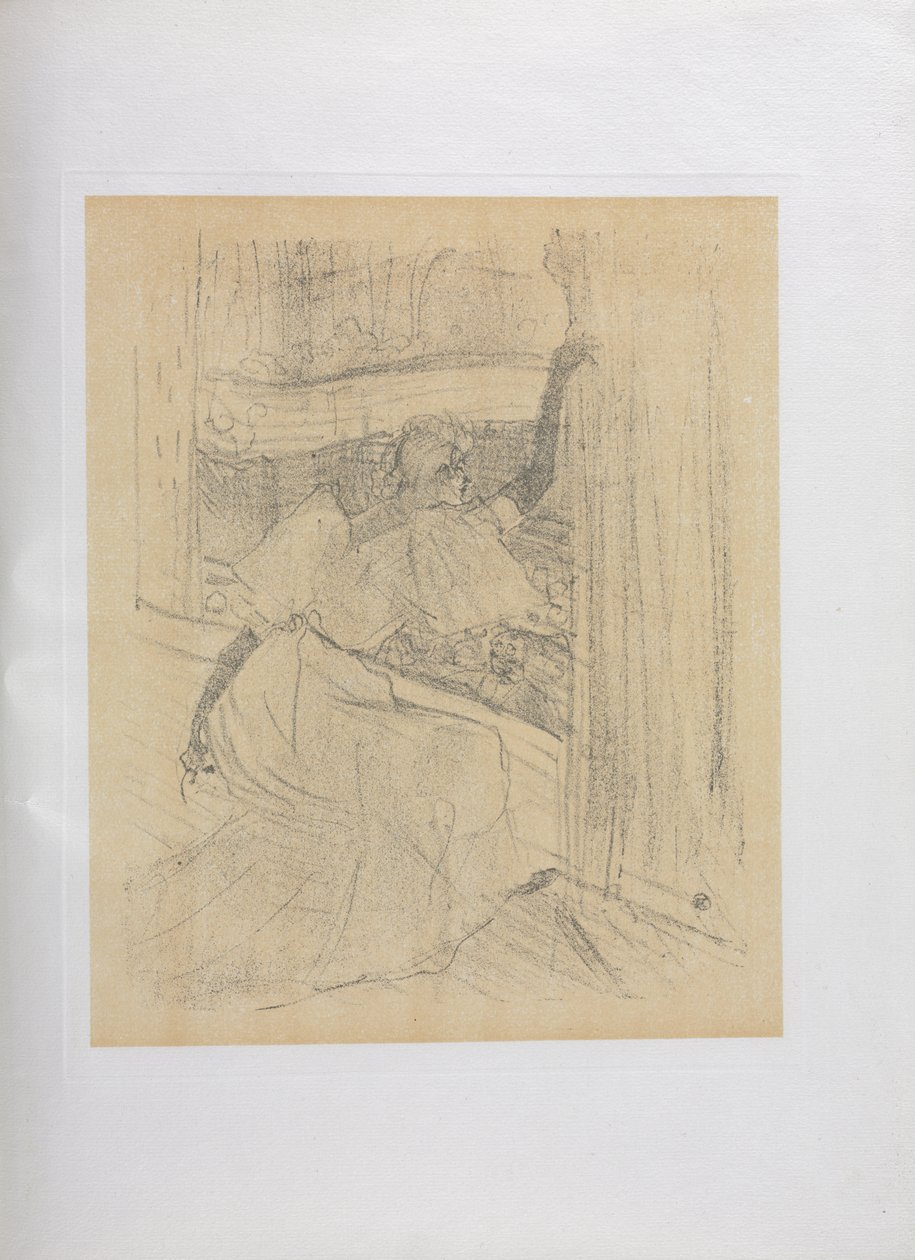 Yvette Guilbert-englanninkielinen sarja: Tervehdys yleisölle tekijältä Henri de Toulouse-Lautrec