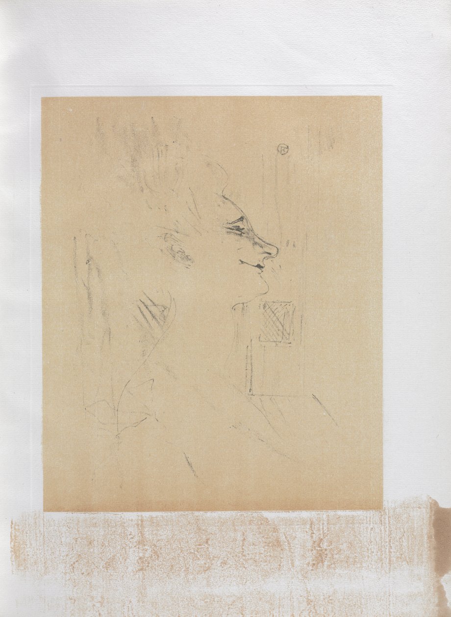Yvette Guilbert-englanninkielinen sarja: Soularde tekijältä Henri de Toulouse-Lautrec