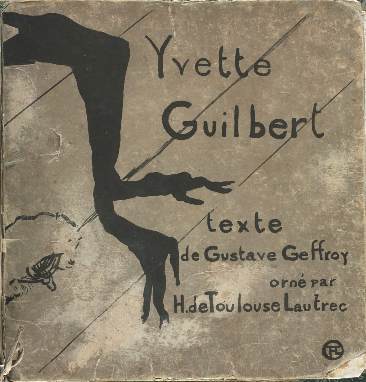 Sèrie Yvette Guilbert-French: Coverfinnish tekijältä Henri de Toulouse-Lautrec