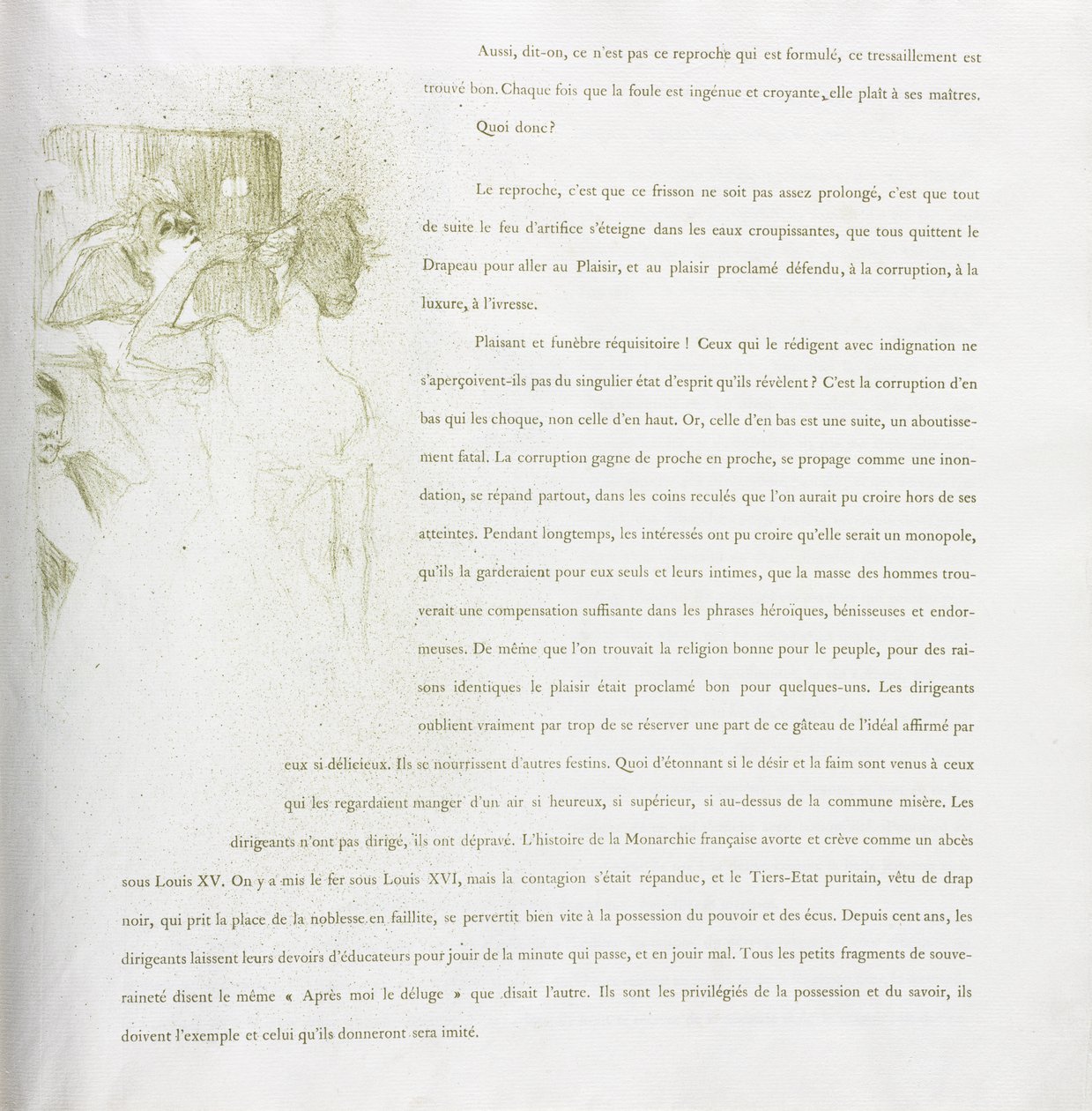 Yvette Guilbert-French-sarja: nro 13 tekijältä Henri de Toulouse-Lautrec