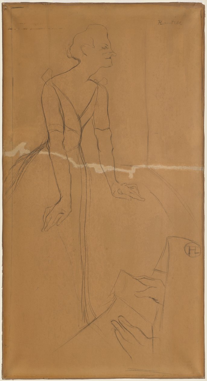 Yvette Guilbert tekijältä Henri de Toulouse-Lautrec