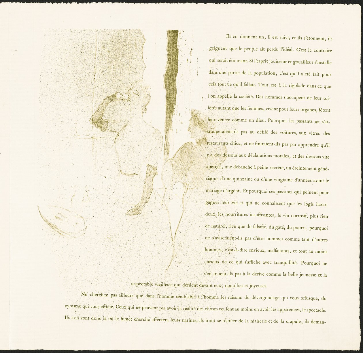 Yvette Guilbert tekijältä Henri de Toulouse-Lautrec