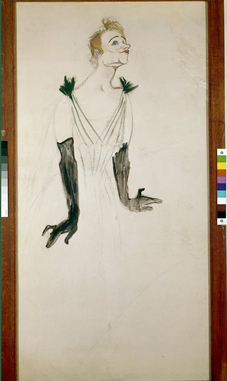 Yvette Guilbert tekijältä Henri de Toulouse Lautrec