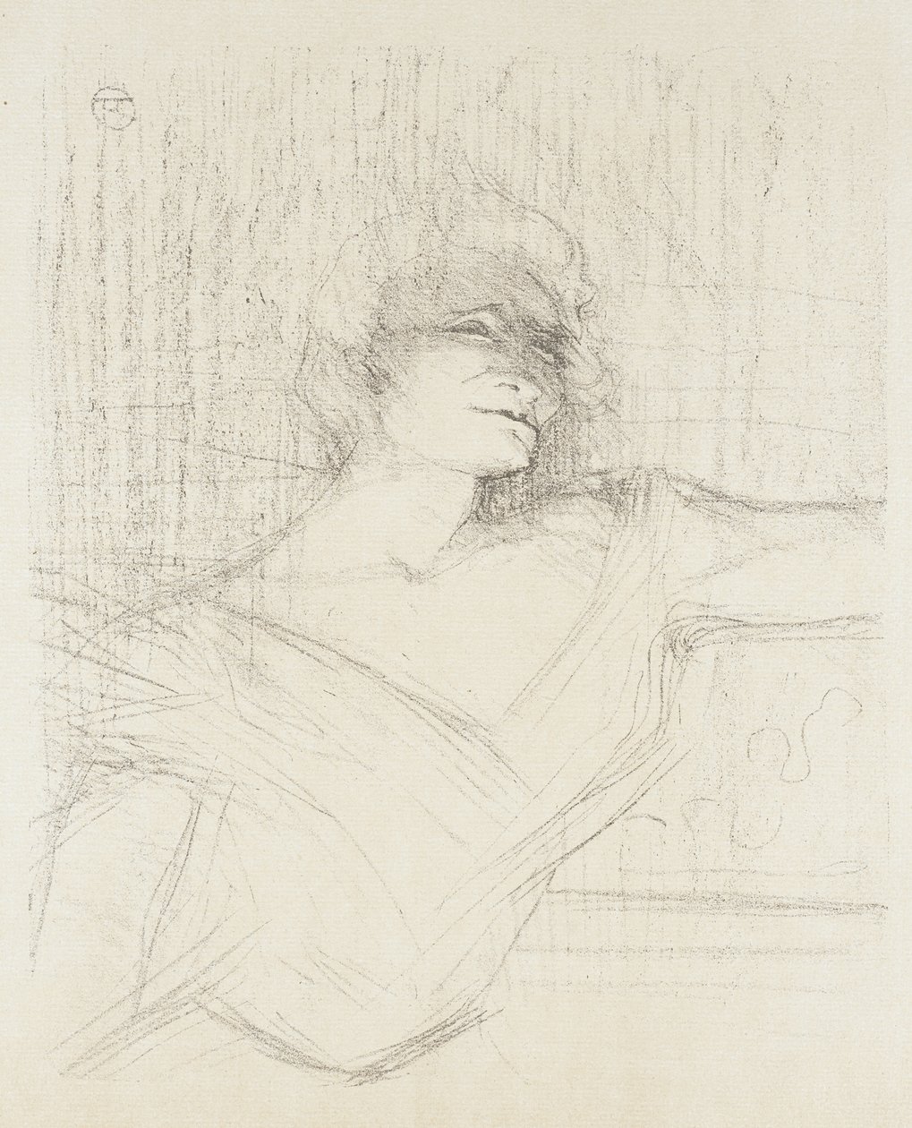 Yvette Guilbert, Dans la Glu tekijältä Henri de Toulouse-Lautrec