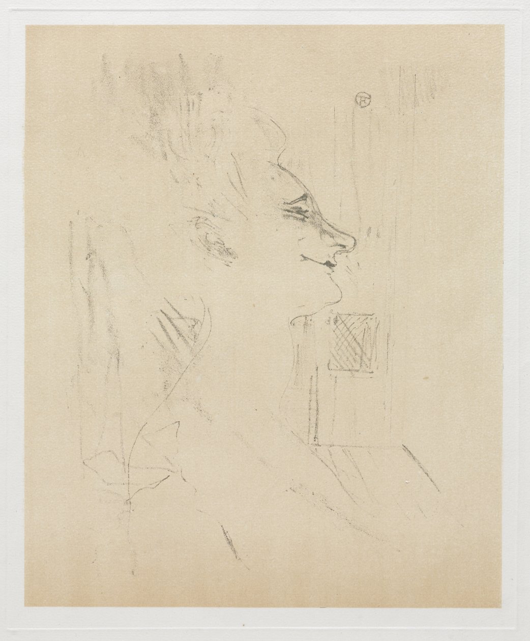 Yvette Guilbert päihtynyt tekijältä Henri de Toulouse-Lautrec