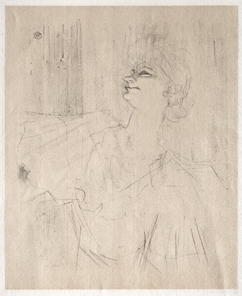 Yvette Guilbert: Ménilmontantissa, Bruantista tekijältä Henri de Toulouse-Lautrec