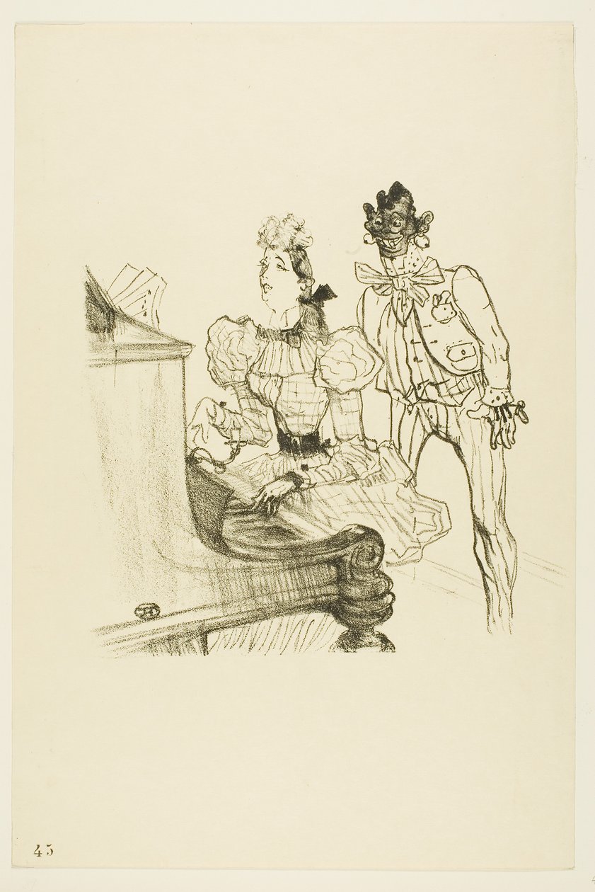 Zamboula-Polka tekijältä Henri de Toulouse-Lautrec
