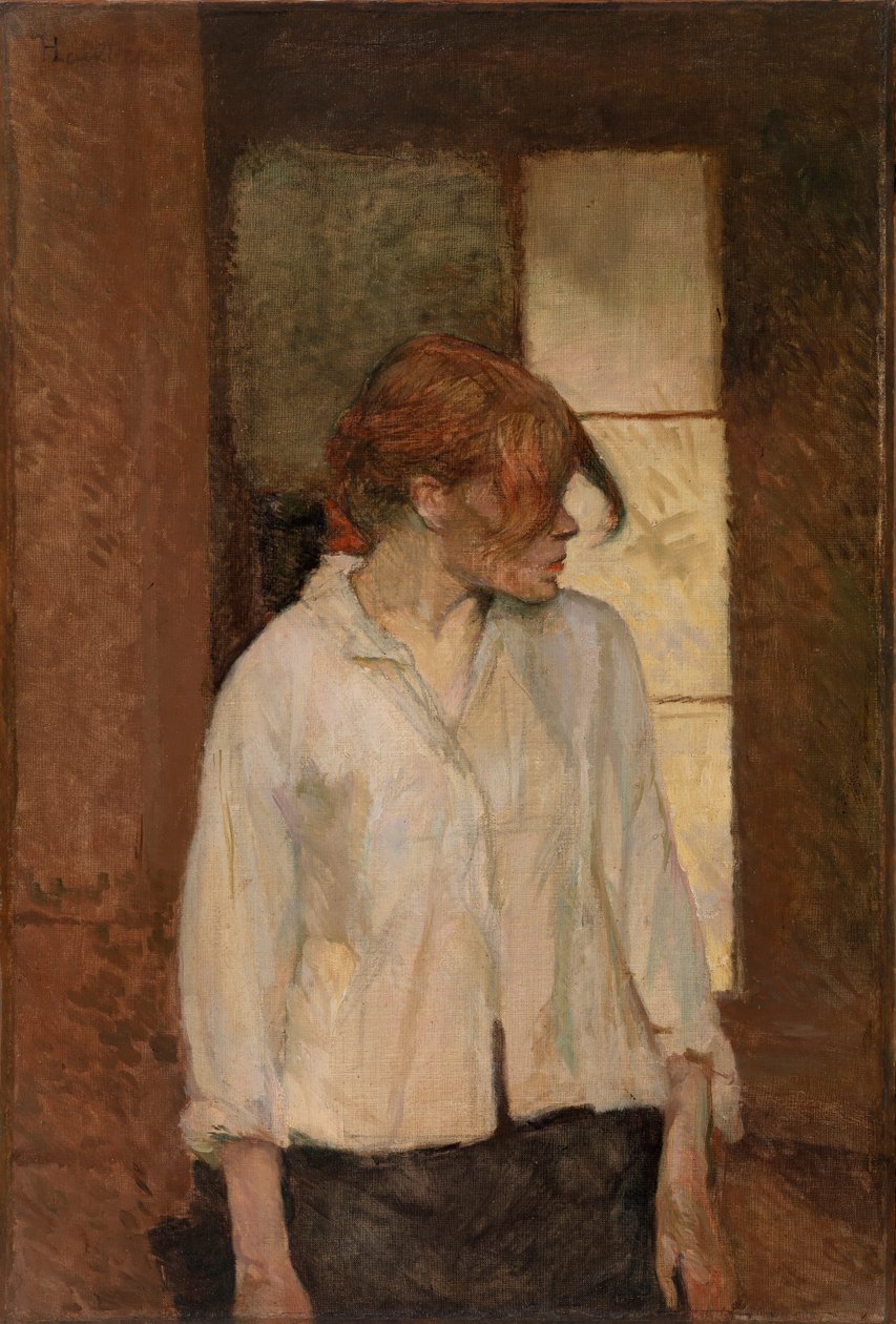 "In Montrouge"" - Rosa La Rouge" tekijältä Henri de Toulouse Lautrec