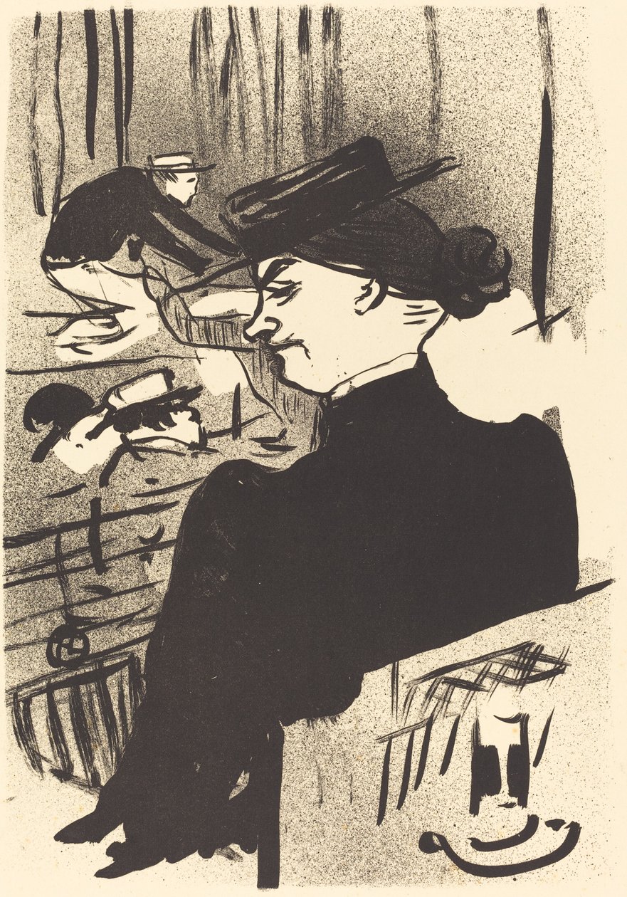 Katsoja Katsoja, 1893. tekijältä Henri de Toulouse Lautrec