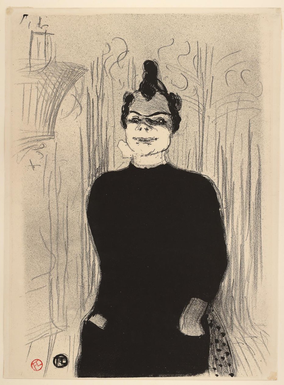 La Gaieté Rochechouartissa, Nicolle tekijältä Henri de Toulouse Lautrec