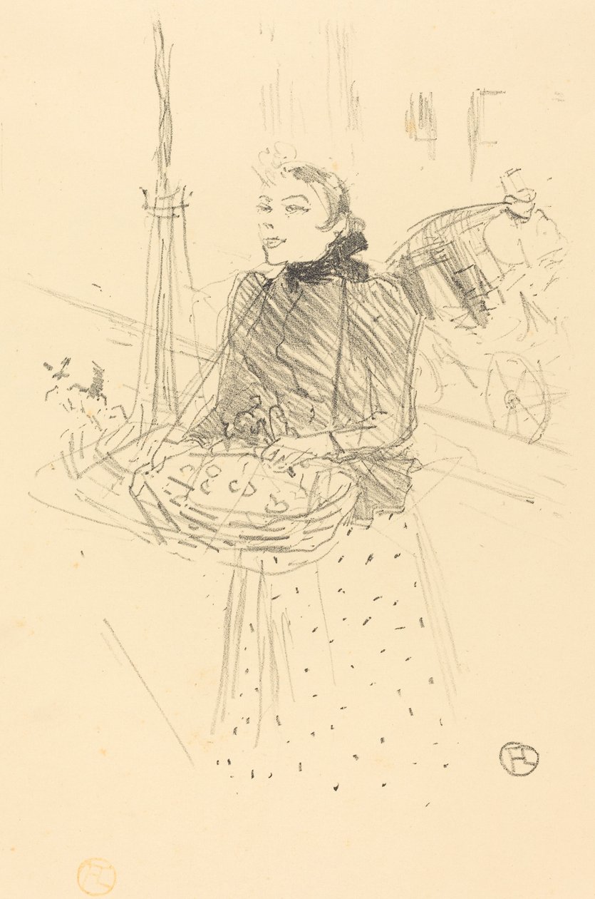 Osta kauniita orvokkejani tekijältä Henri de Toulouse Lautrec