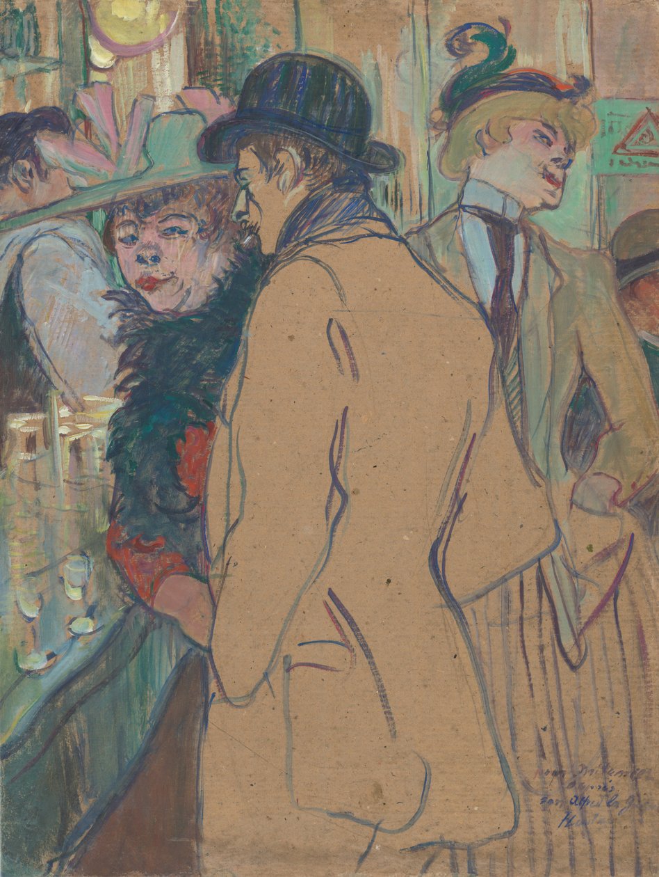 Alfred la Guigne, 1894. tekijältä Henri de Toulouse Lautrec