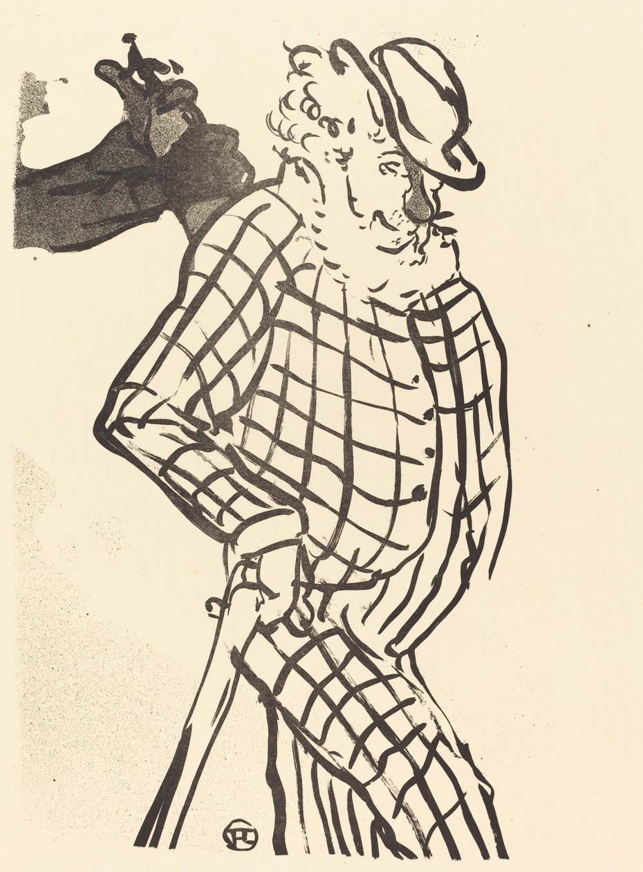 Amerikkalainen laulaja tekijältä Henri de Toulouse Lautrec
