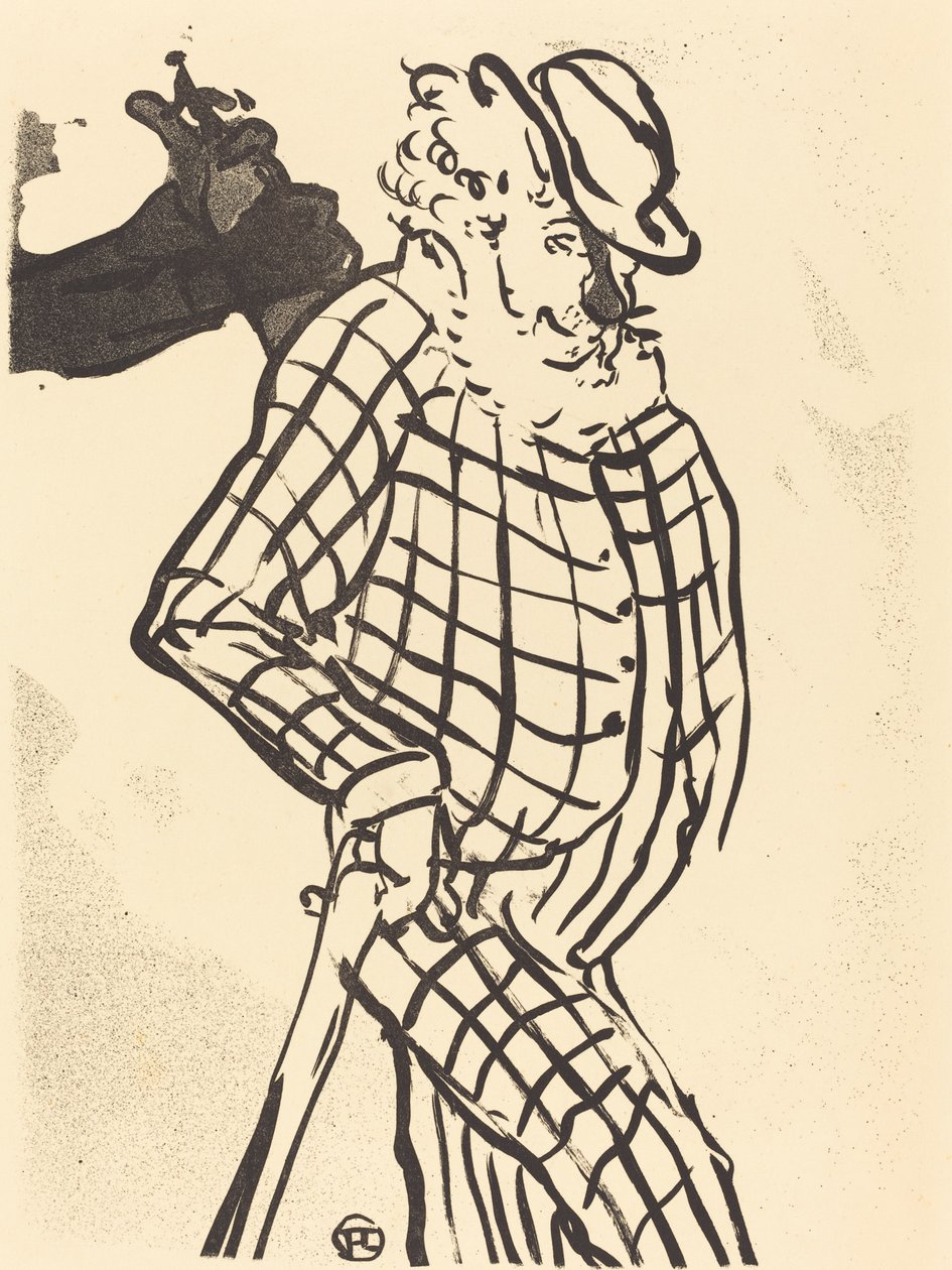 Amerikkalainen laulaja Amerikkalainen laulaja, 1893. tekijältä Henri de Toulouse Lautrec