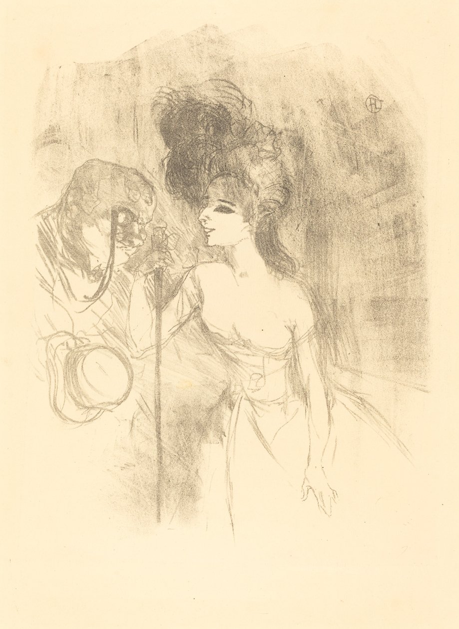 Anna Held ja Baldy Anna Held et Baldy, 1896. tekijältä Henri de Toulouse Lautrec