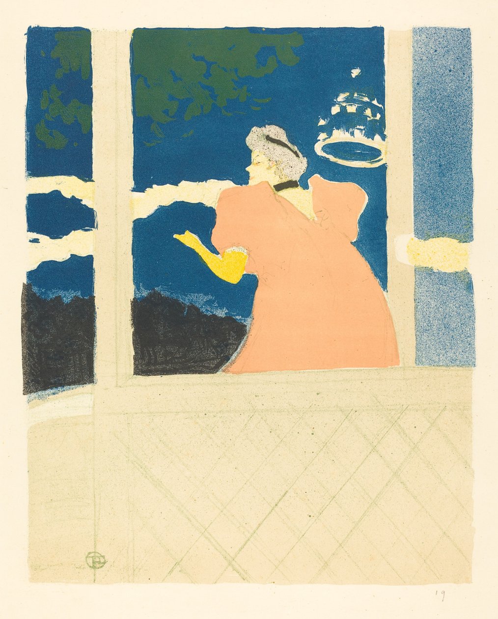 Suurlähettiläillä Suurlähettiläillä, 1894. tekijältä Henri de Toulouse Lautrec