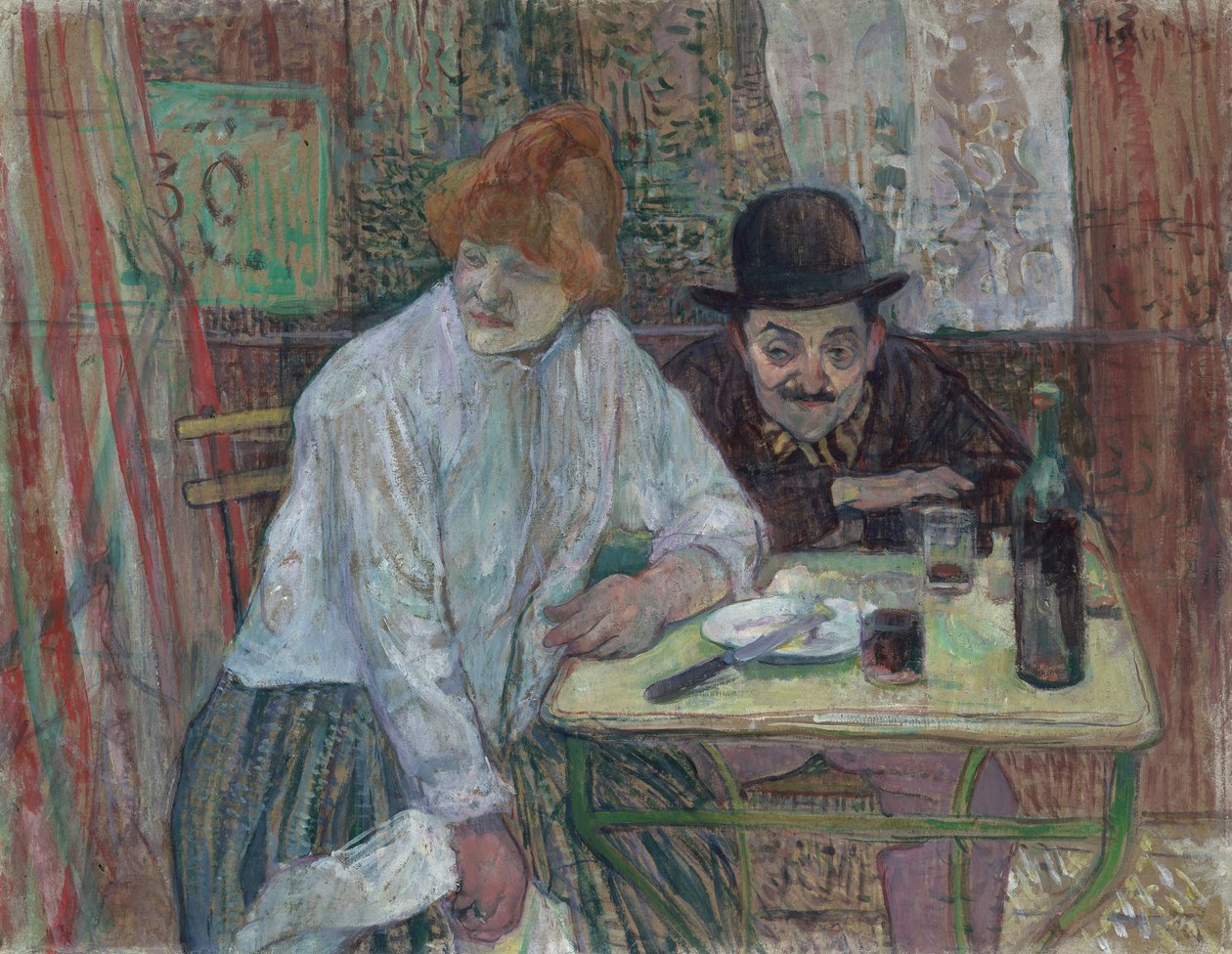 Café La Mie -ravintolassa tekijältä Henri de Toulouse Lautrec