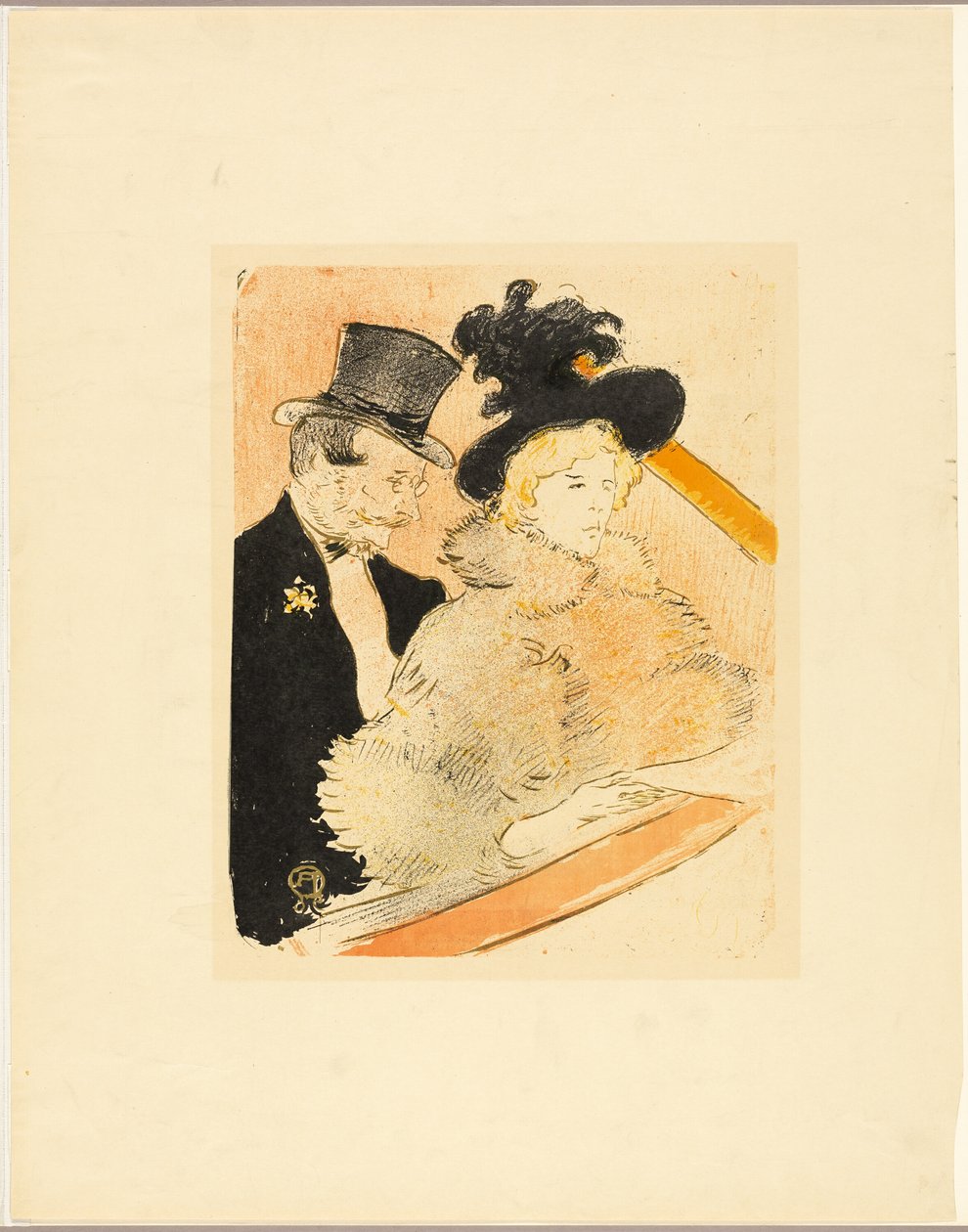 Konsertissa tekijältä Henri de Toulouse Lautrec