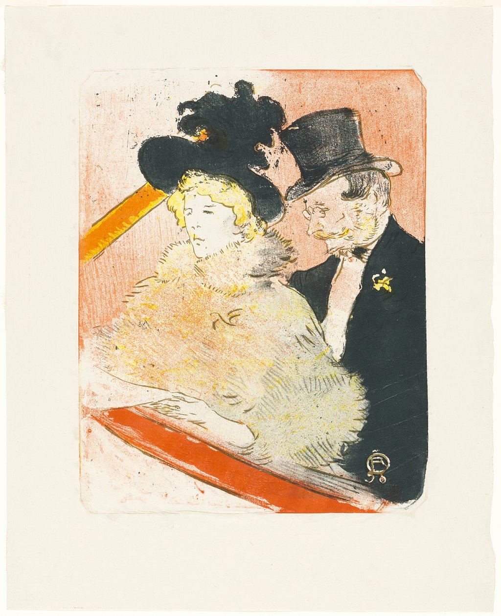Konsertissa tekijältä Henri de Toulouse Lautrec