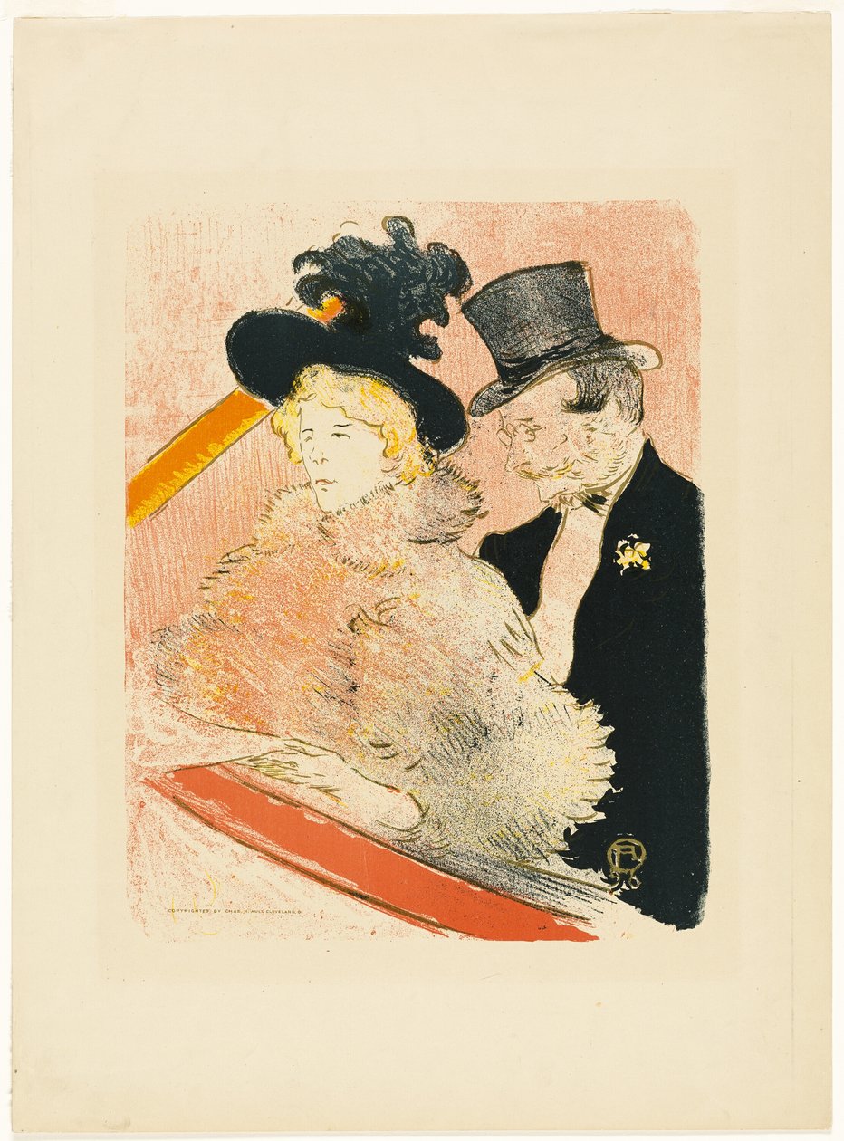 Konsertissa tekijältä Henri de Toulouse Lautrec