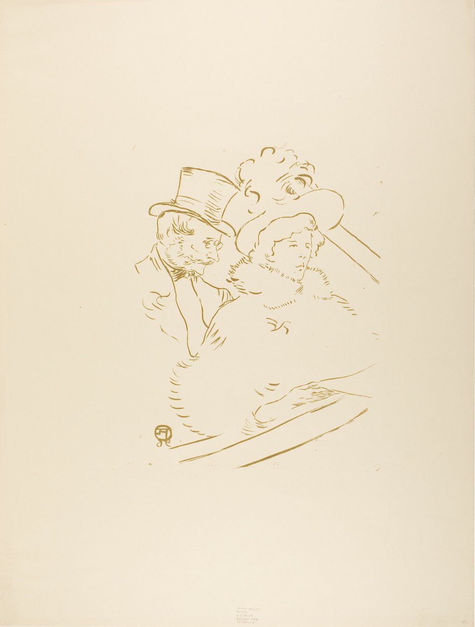 Konsertissa tekijältä Henri de Toulouse Lautrec
