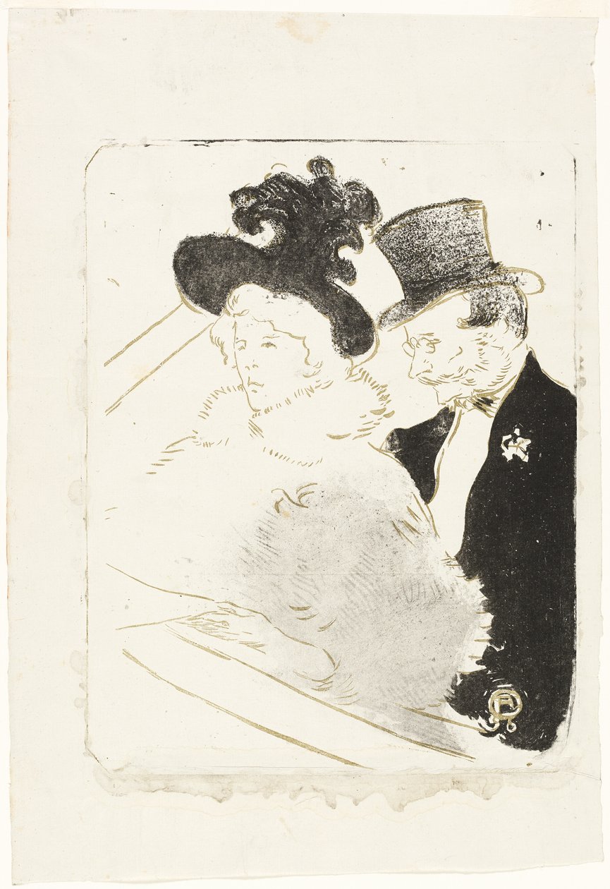 Konsertissa tekijältä Henri de Toulouse Lautrec