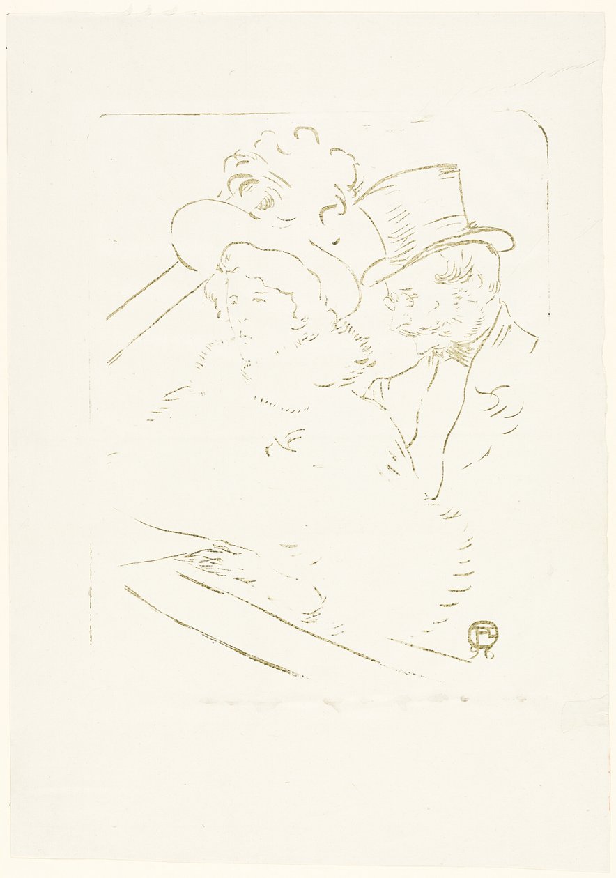 Konsertissa tekijältä Henri de Toulouse Lautrec