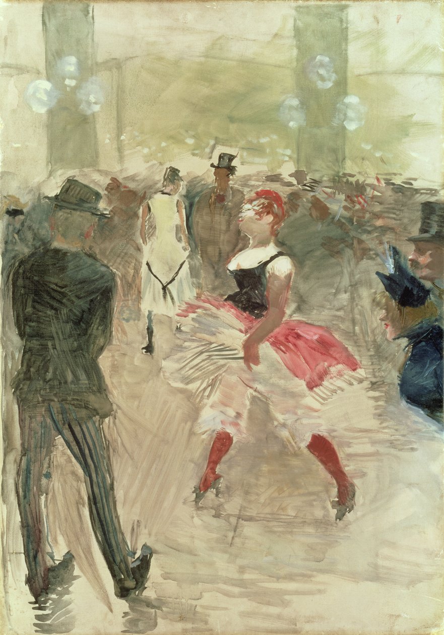 Elysee-vuorella, Montmartrella, 1888 tekijältä Henri de Toulouse Lautrec