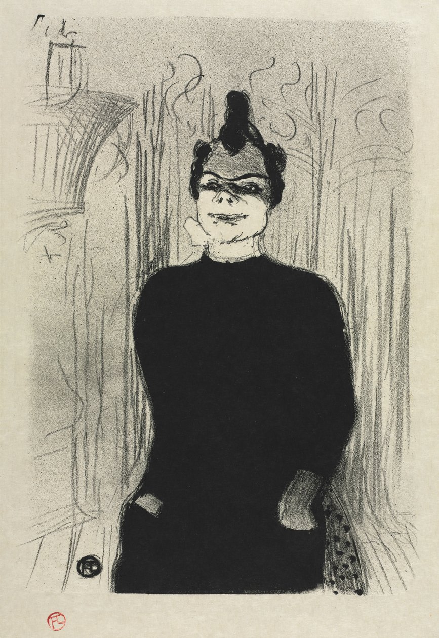 Gaieté Rochechouartissa: Nicolle, 1893. tekijältä Henri de Toulouse Lautrec