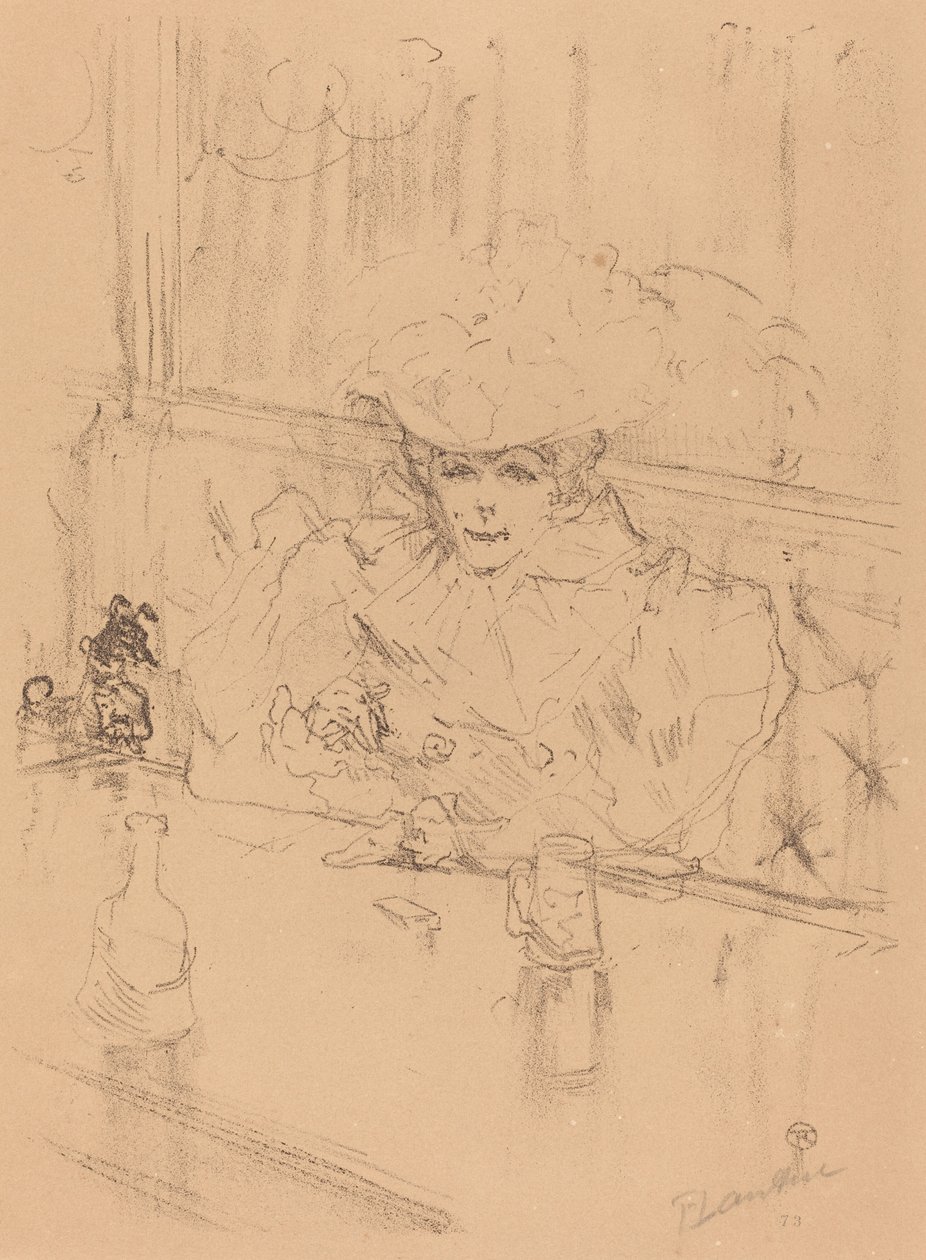 Hanneton Au Hannetonissa, 1898. tekijältä Henri de Toulouse Lautrec