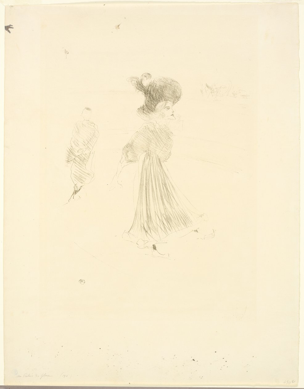 Jääpalatsissa tekijältä Henri de Toulouse Lautrec