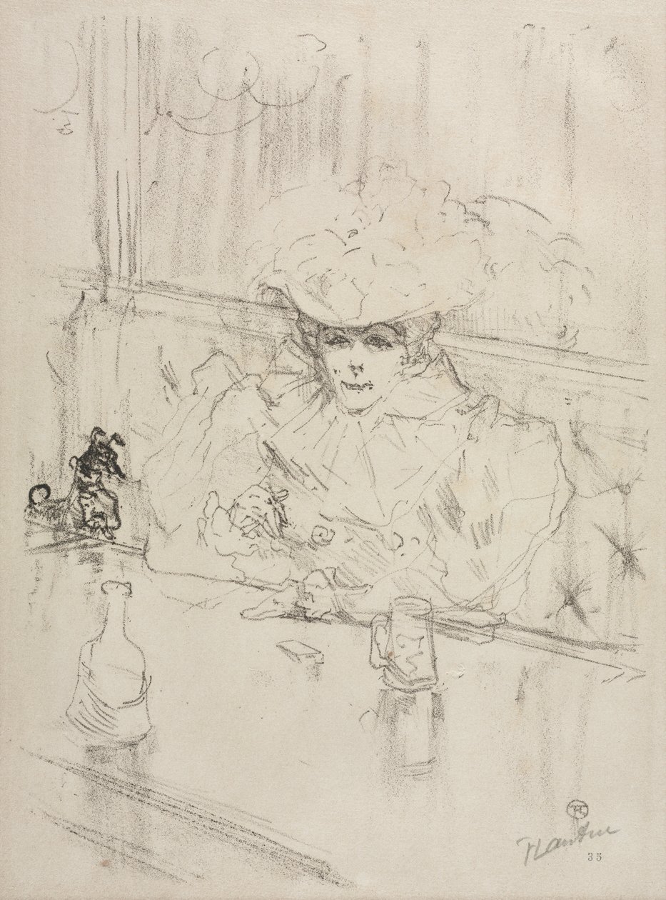 cockchaferissa tekijältä Henri de Toulouse Lautrec